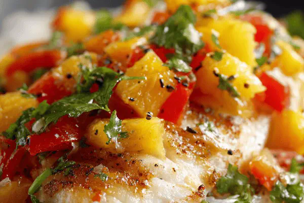 Grilled Tilapia Pineapple Vermicelli