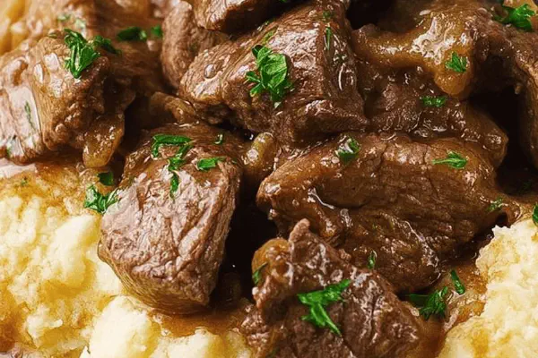 Hearty Beef Tips Stew