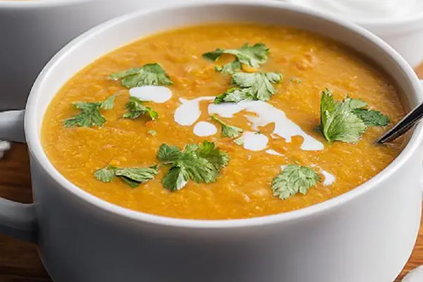 Hearty Spiced Red Lentil Soup
