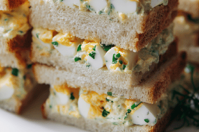 Herb Egg Tea Sandwiches