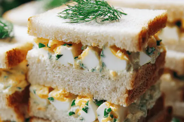 Herb Egg Tea Sandwiches