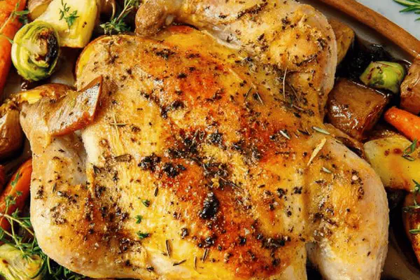 Herbed Spatchcock Chicken