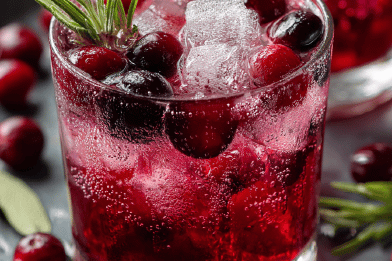 Holiday Cranberry Punch Twist