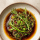 Grilled Celery and Marinated Flank