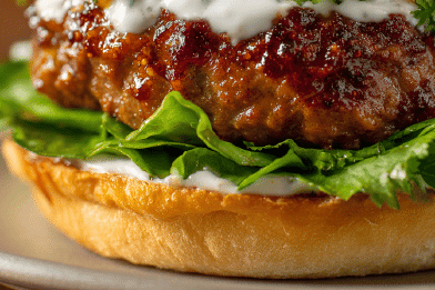 Indian Spiced Beef Burgers