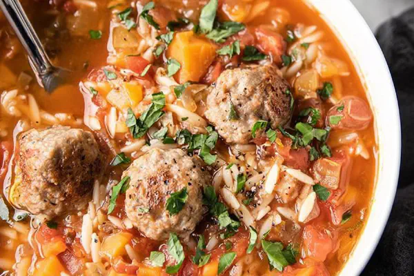 Italian Meatball Soup Remix