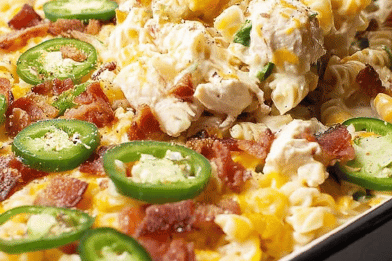 Jalapeno Popper Chicken Pasta