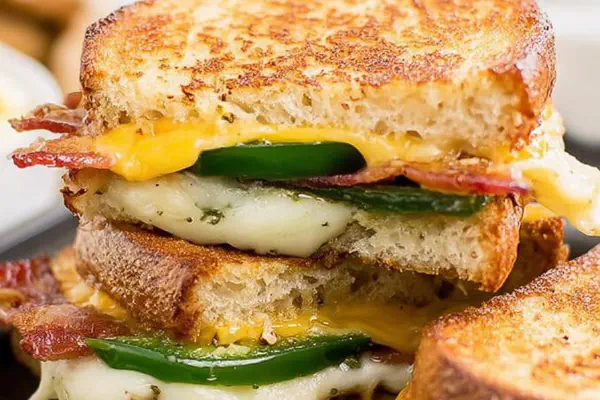 Jalapeño Popper Grilled Cheese