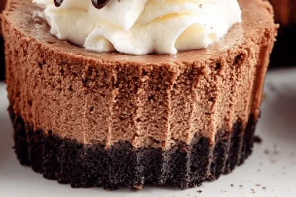 Kahlua Chocolate Cheesecakes