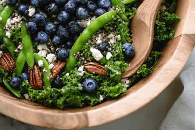 Kale Blueberry Salad