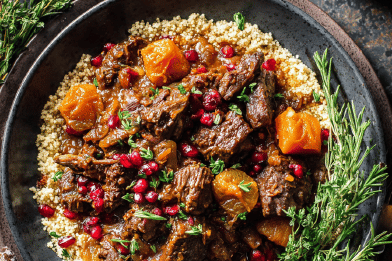 Lamb Tagine with Spiced Tea