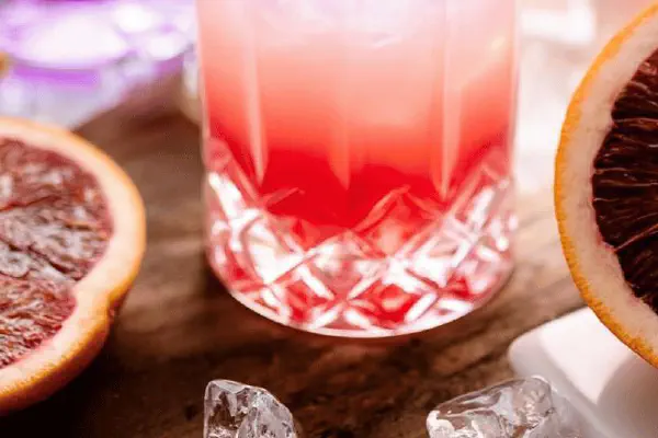 Layered Grapefruit Gin