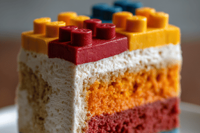 Lego Block Cake Remix