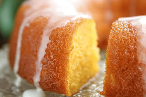 Lemon Apricot Nectar Cake