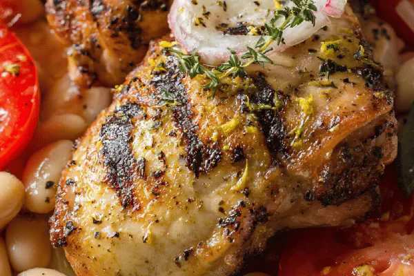 Lemon Ginger Chicken Thighs