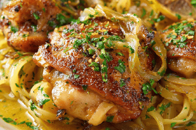 Lemon Onion Chicken Twist