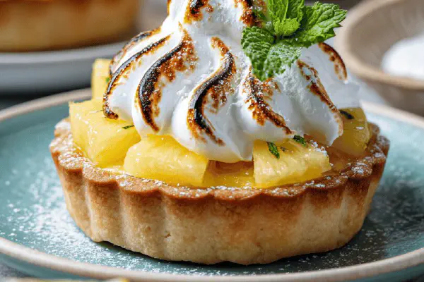 Lemon Pineapple Tartelettes