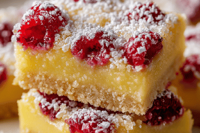 Lemon Raspberry Bars