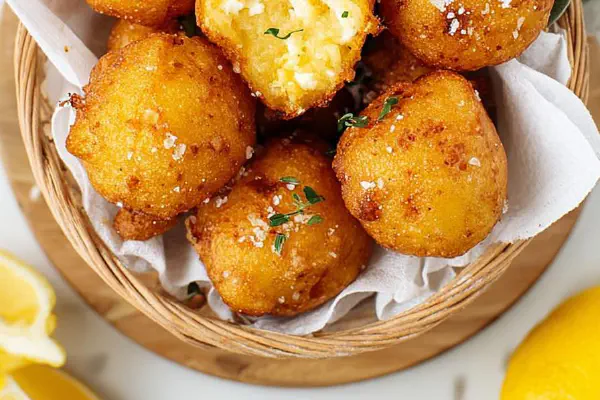 Lemon Ricotta Fritters