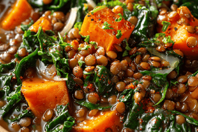 Lentil Kale Stew