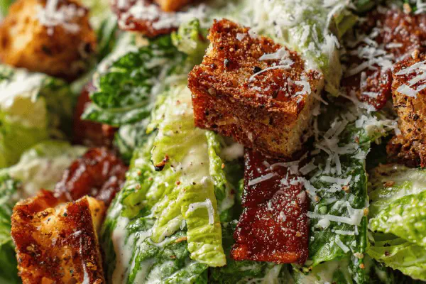 Light Caesar Salad Twist