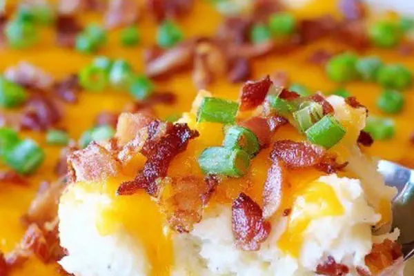 Loaded Mashed Potato Bake