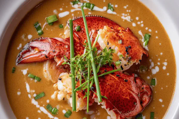 Lobster White Chocolate Soup
