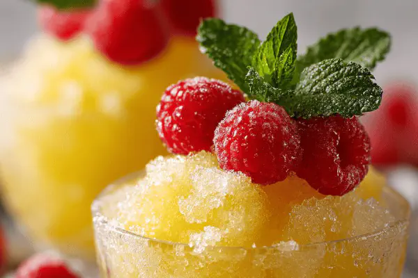 Lychee Lime Granita Twist