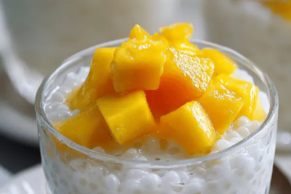 Mango Coconut Shaved Ice