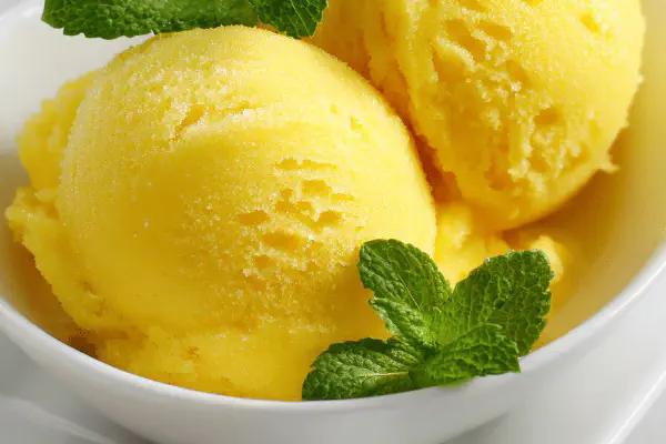 Mango Lime Sorbet