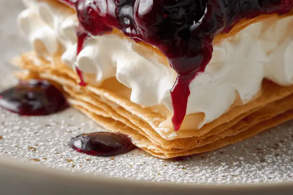 Maple Blueberry Pavlova