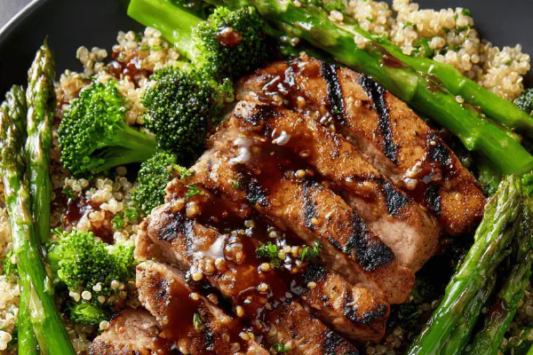 Maple Ginger Pork Quinoa