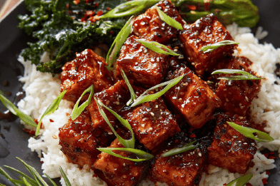 Maple Glazed Tofu