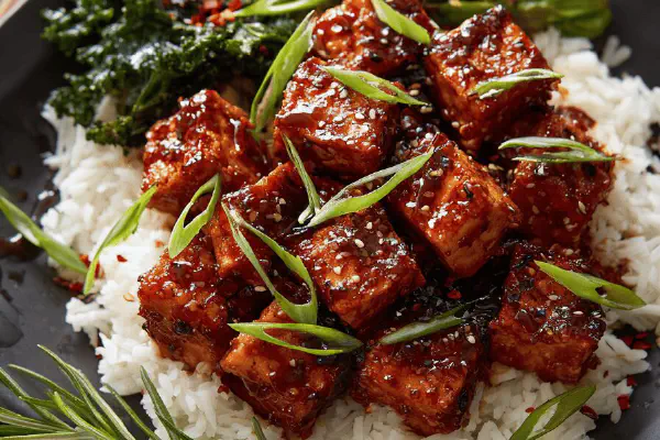 Maple Glazed Tofu