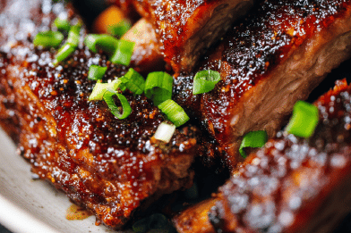 Maple Miso Pork Ribs