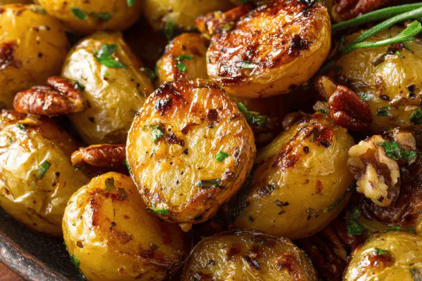 Maple-Roasted Baby Potatoes