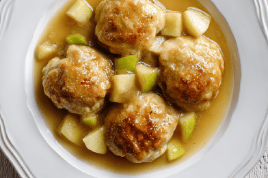 Maple Stuffed Apple Dumplings