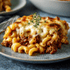 Chorizo Corn Macaroni Bake
