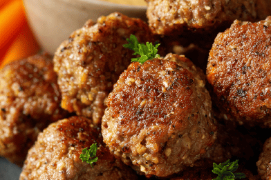 Mini Beef Carrot Bites