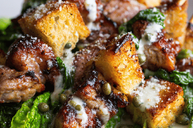 Mini Chicken Caesar Bites