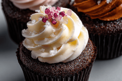 Mini Chocolate Surprise Cupcakes