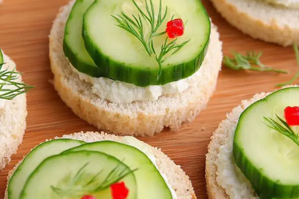 Mini Cucumber Circles