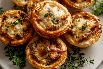 Mini Pork Tourtières