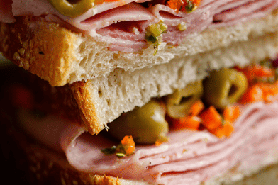 Modified Muffuletta Sandwich