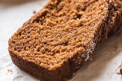 Molasses Gingerbread Loaf