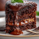 Chocolate Blueberry Pudding Cake