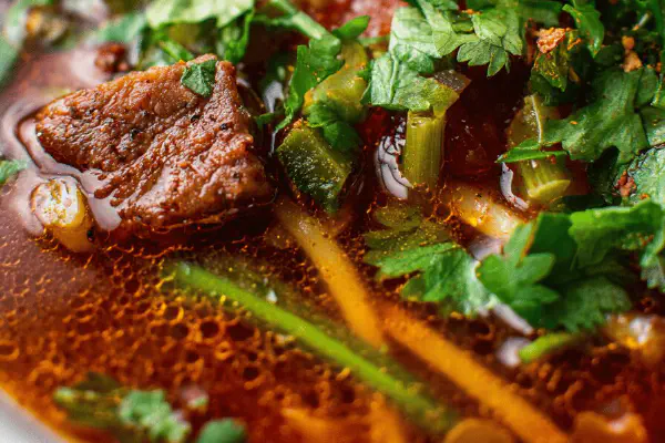 Moroccan Lamb and Legume Soup