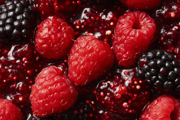 No-Cook Berry Jam with Orange and Pink Pepper