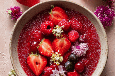 No-Cook Strawberry Jam