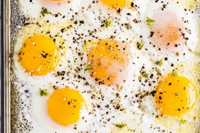Oven-Baked Sheet Eggs